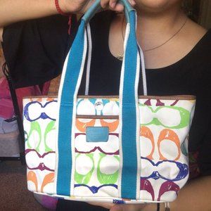 Coach travel bag tote bags